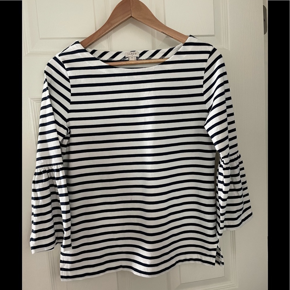 New - dark navy/black and crew neck knit top - Picture 1 of 4